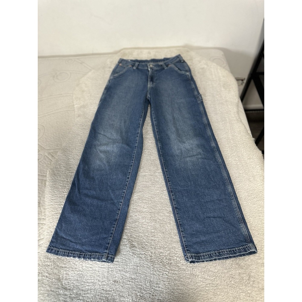 GAP 90's Loose Carpenter Mid Rise Utility Wide Leg Y2K Jean Size 26 2R Pants